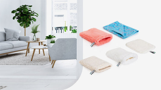 Four Colors for a Cleaner Home: Dry & Wet Nano Silver Cloths
